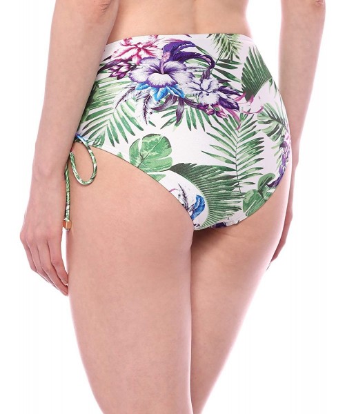 Tankinis Women's Swim Bottom - White - C518O9MITH5