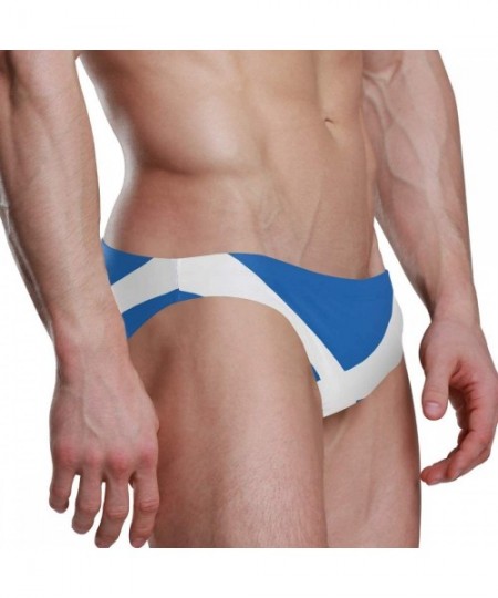 Briefs Sexy Swim Brief Bikini National Flag Beach Athletic Swimwear Briefs Sports - Flag of Scotland - CQ18T4WOKTT