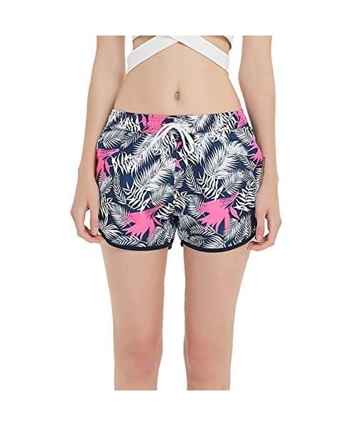 Board Shorts Baseball National Player Women's Board Shorts Beachshort Quick Dry Swim Slim Trunks with Side Pockets Music Micr...