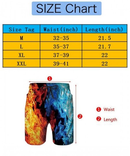 Board Shorts Extreme Comfort Cargo Short Big & Tall Board Shorts for Men Boy- Loose Beachwear - Aliens Bigfoot Savage Dinosau...