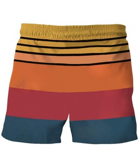 Board Shorts Men's Casual Drawstring Printed Beachwear Trouser Shorts Pants Look at My Pecker-Look at IT!!! - Multicolor-1 - ...