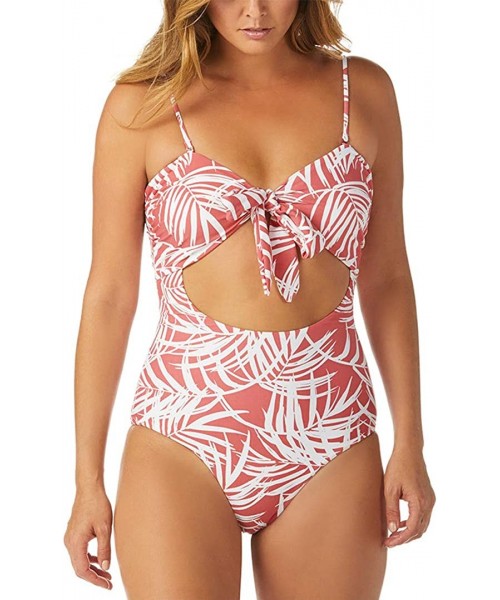 One-Pieces Santorini Puerto Vallarta Knot Bandeau One Piece - White - CU18ME83REU