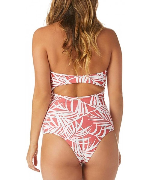 One-Pieces Santorini Puerto Vallarta Knot Bandeau One Piece - White - CU18ME83REU