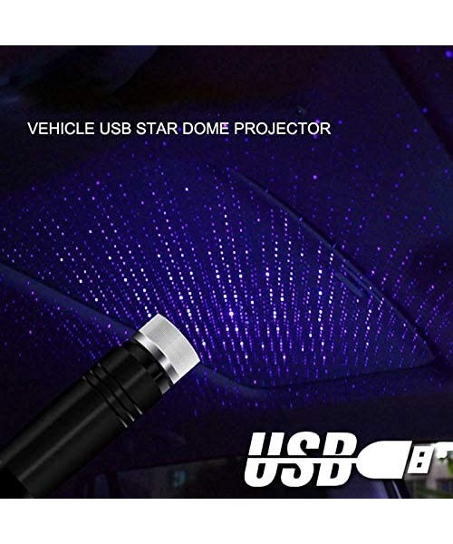 Tankinis Car Decoration Projector Star Sky Ceiling Light USB LED Interior Atmosphere Lamp - C - C2198524D0C