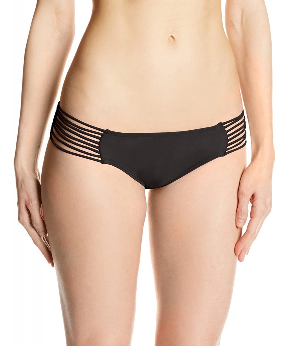 Bottoms Women's Verano De Rumba Multi Strings Full Bottom - Black - CP11GUQ80LL