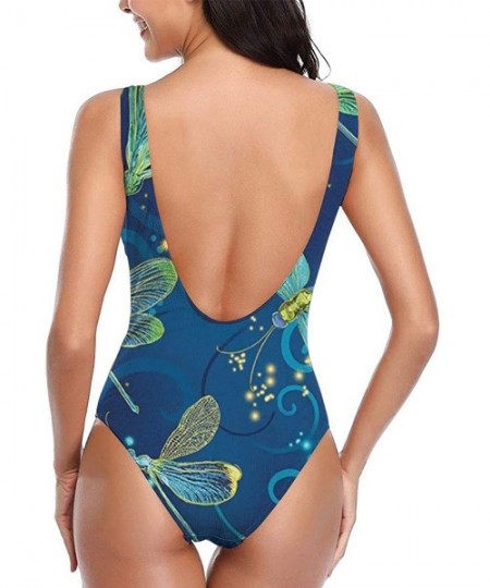 One-Pieces Womens Swimwear One Piece Swimsuit Sexy Biniki Backless Bath Suit Monokini - Color4 - CN199IC7HT6