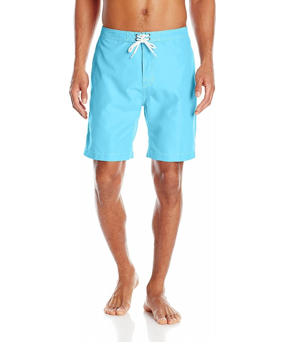 Trunks Men's Swami Boardshorts - Water - CI12D73PLBV