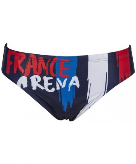 Racing Mens Country Flags MaxLife Brief Swimsuit - France Flag - CT18WYA9O9O