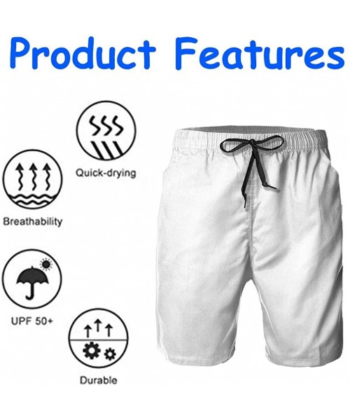 Board Shorts Men Swim Trunks Quick Dry Beach Shorts Board Shorts Beach Shorts Pants for Men - Naruto Uzumaki Sasuke Uchiha2 -...