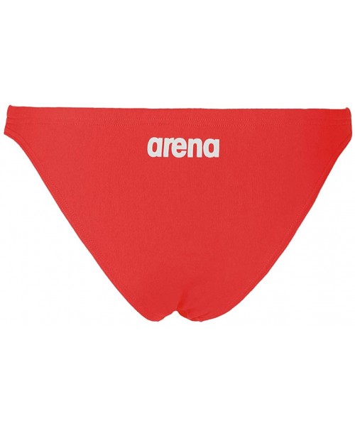 Tankinis Womens Solid MaxLife Bikini Bottom - Red - White - CX18TMNNKRD