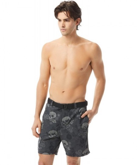 Trunks Men's Atwater Swim Bottom - Gunmetal - C4192GUAT58