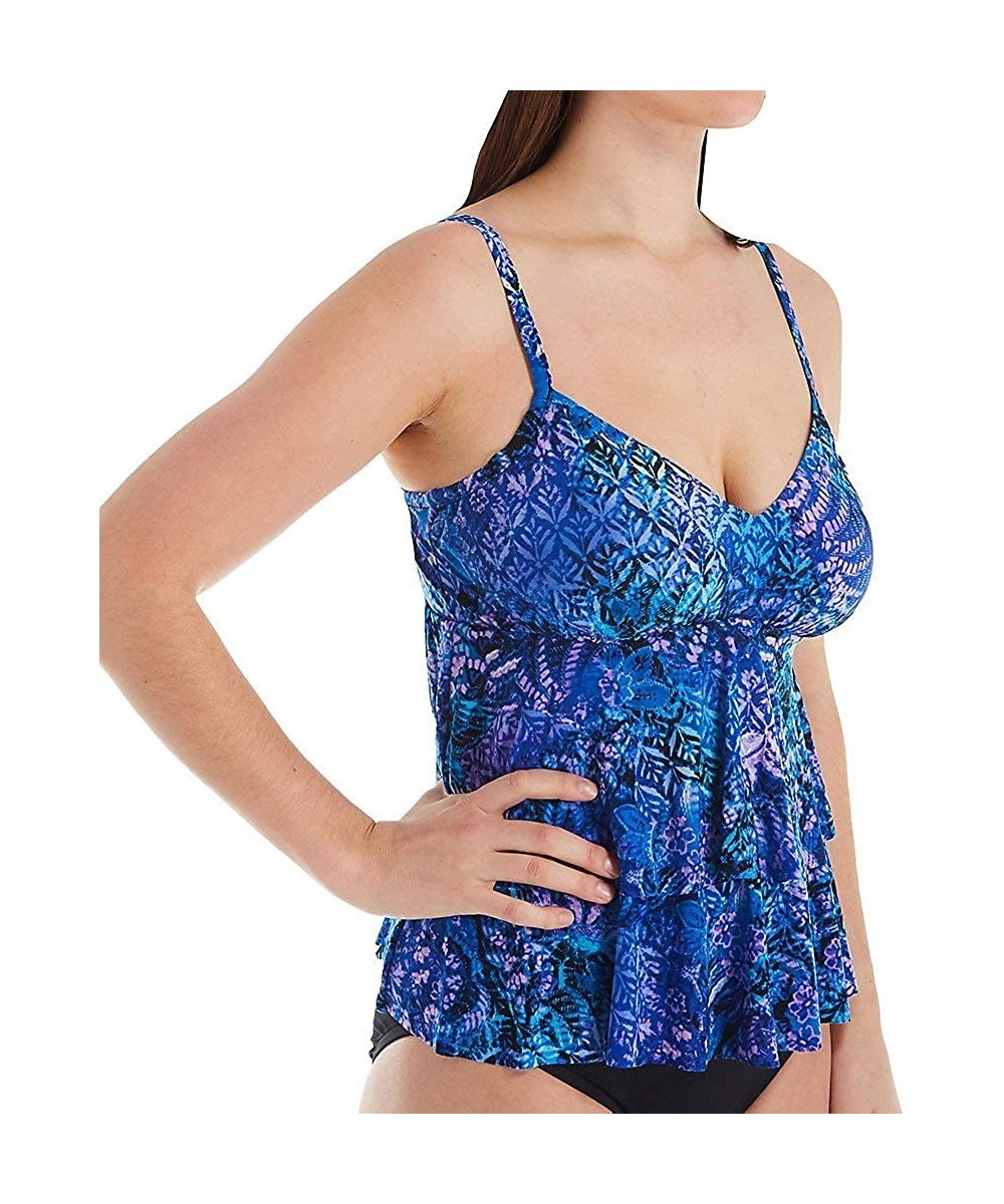 Tops Polynesia Rylee Tankini Top - Purple - CP19608MON9