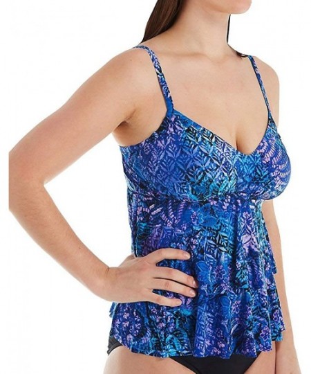 Tops Polynesia Rylee Tankini Top - Purple - CP19608MON9