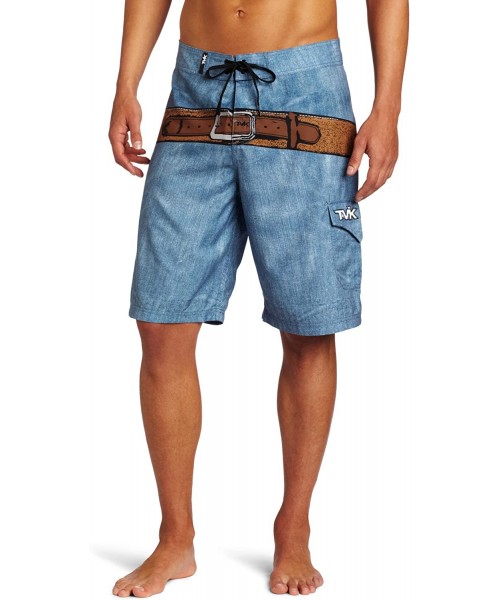 Board Shorts Men's Shooter Boardshort - Dark Indigo - CA118S3NLYP