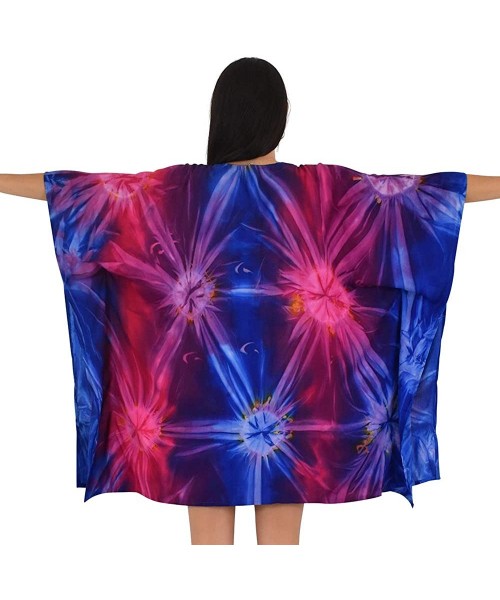 Cover-Ups Kimono Tie-Dye Resortwear Beach Cover - Lolly - CS19C2ODNL3