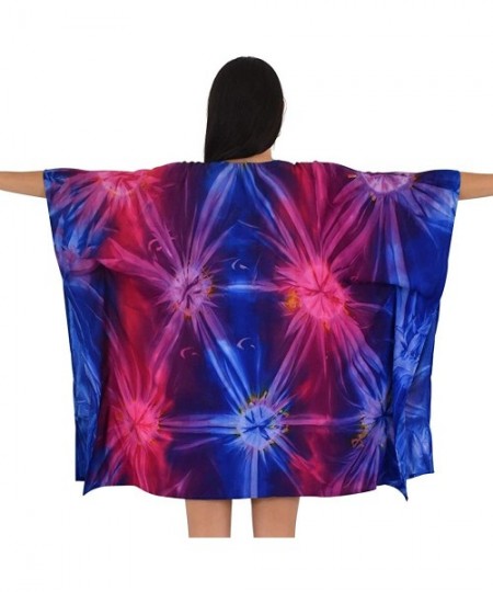 Cover-Ups Kimono Tie-Dye Resortwear Beach Cover - Lolly - CS19C2ODNL3