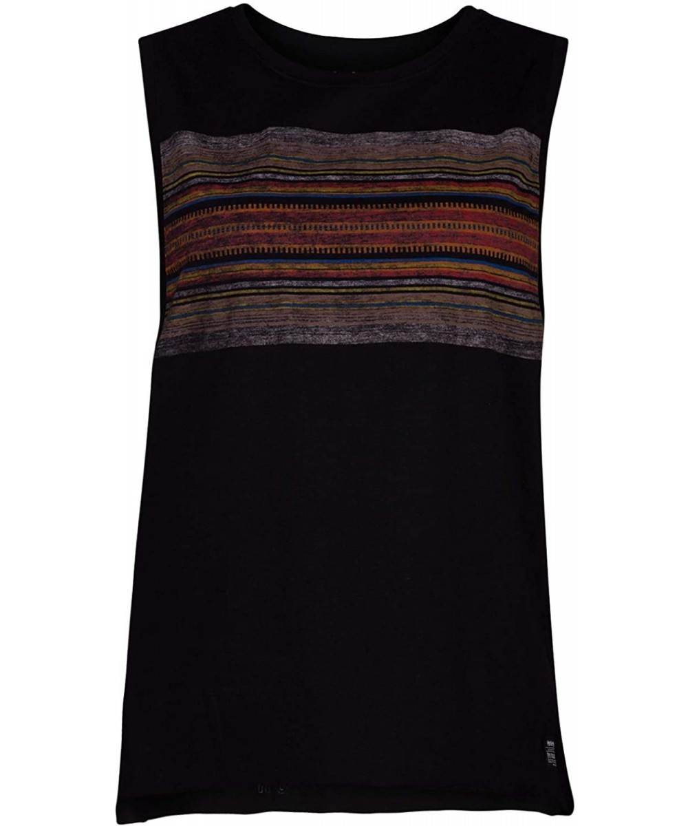 Tankinis Women's Pendleton National Parks Collection - Black Angeacadia Tank Top - CC18L00QHY4