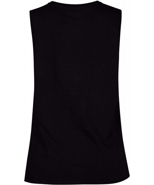 Tankinis Women's Pendleton National Parks Collection - Black Angeacadia Tank Top - CC18L00QHY4