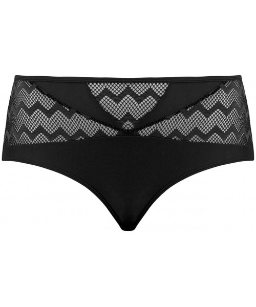 Bottoms Women's Hi Voltage Brief Bikini Bottom - Black - CD12N4401DW