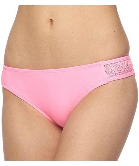 Bottoms Juniors Crochet Bikini Bottom Pink - CE1843MHT7D