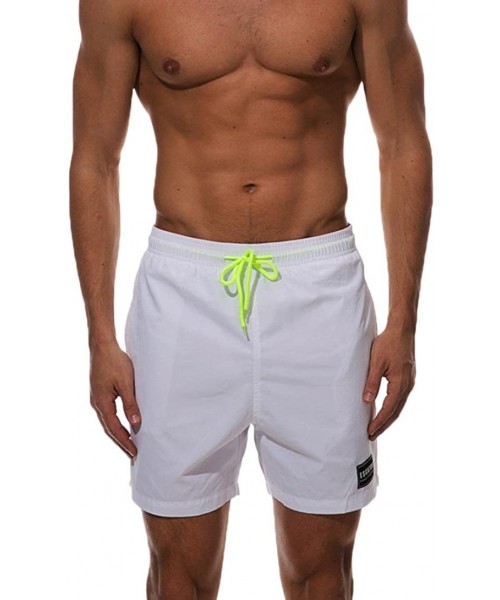 Board Shorts Men's Beach Shorts Swimwear Running Surfing Sports Plus Size Trunks Board Pants - CE18G52W90X