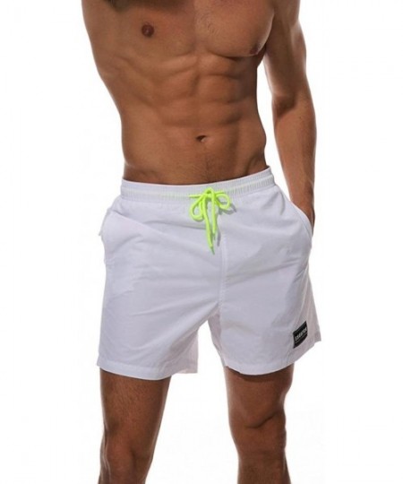 Board Shorts Men's Beach Shorts Swimwear Running Surfing Sports Plus Size Trunks Board Pants - CE18G52W90X