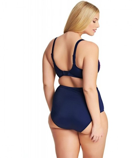 Bottoms Plus Size Chevron Classic Brief - Midnight - CC183CCMIAK