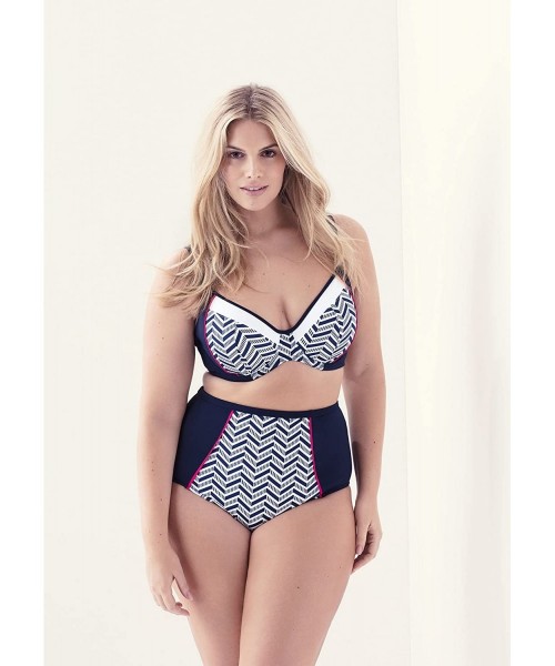 Bottoms Plus Size Chevron Classic Brief - Midnight - CC183CCMIAK