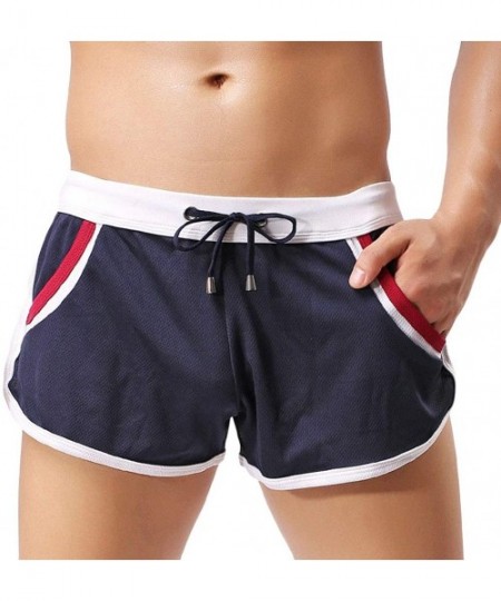 Board Shorts Mens Summer Elastic Waist Casual Sport Running Gym Workout Beach Shorts Swim Trunk - 1 - CW199I9U3LM