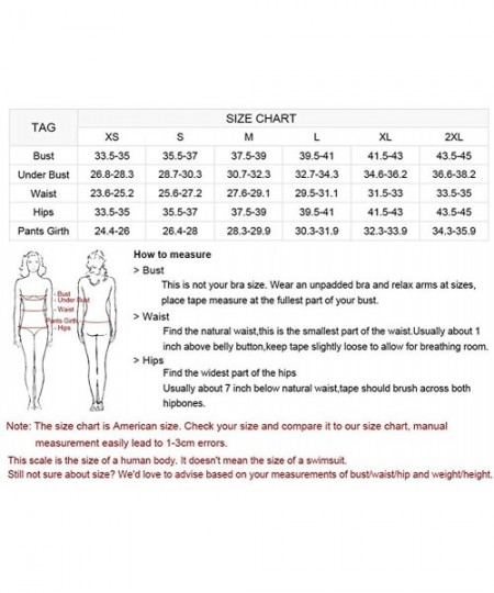 Sets Womens Tankini Swimwear Blouson Halter Two Piece Swimsuit Tummy Control - Wine*1 - C318NTIWRU9