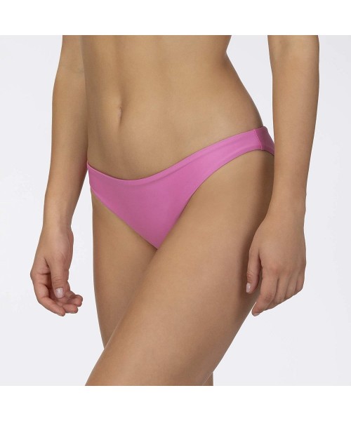 Bottoms Women's Quick Dry Commpression Full Bikini Bottom - China Rose - CN18AQOGA83