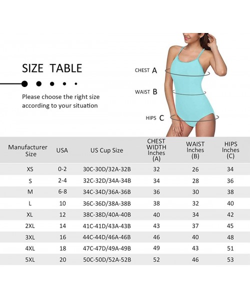 One-Pieces YesCustom Slip One-Piece Swimsuit Beachwear Bathing Suit for Women - Design3 - CP199SDY666