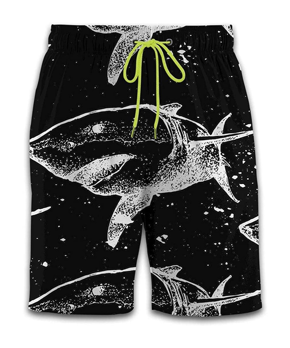 Board Shorts Skull Octopus Men's Fashion Printing Leisure Beach Shorts Colorful Beach Pants - Color-3 - CV19CLMYGS7