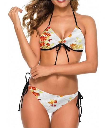 Bottoms Bathing Suits Fall- Roadway Mountains Travel So Comfortable and Flattering - Multi 11-two-piece Swimsuit - CY19E7CYIAM