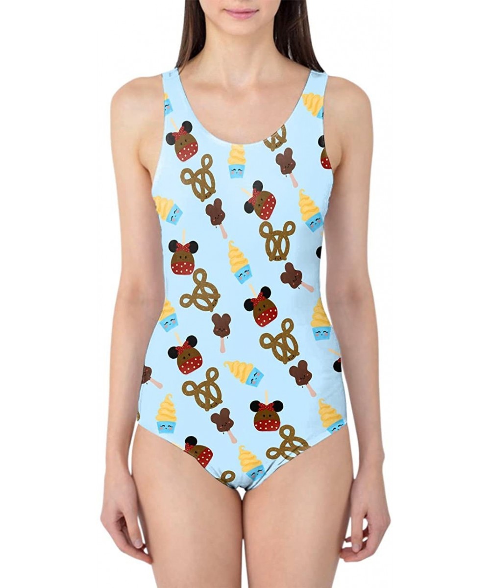 One-Pieces Snack Goals Disney Parks Inspired Women's Swimsuit - C418GU7LM0C