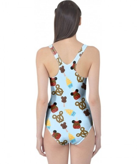 One-Pieces Snack Goals Disney Parks Inspired Women's Swimsuit - C418GU7LM0C