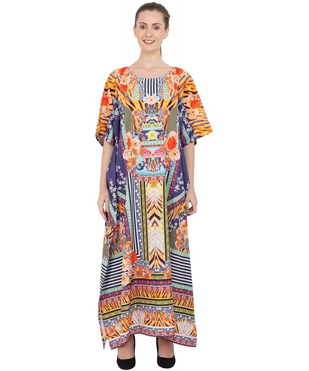 Cover-Ups Kaftan Dress - Caftans for Women Women's Caftans Suiting Teens to Adult Women in Regular to Plus Size 149 multi - C...