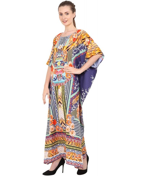 Cover-Ups Kaftan Dress - Caftans for Women Women's Caftans Suiting Teens to Adult Women in Regular to Plus Size 149 multi - C...