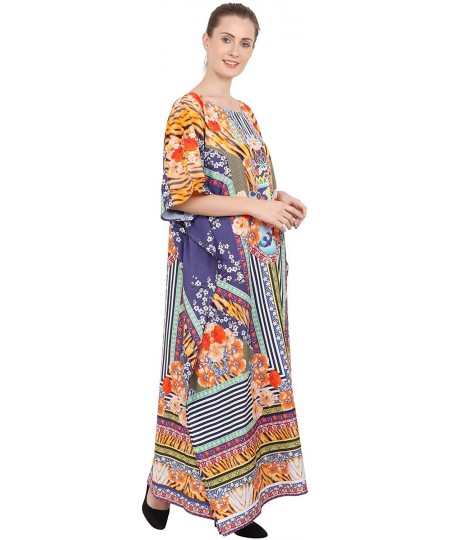 Cover-Ups Kaftan Dress - Caftans for Women Women's Caftans Suiting Teens to Adult Women in Regular to Plus Size 149 multi - C...