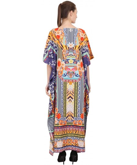 Cover-Ups Kaftan Dress - Caftans for Women Women's Caftans Suiting Teens to Adult Women in Regular to Plus Size 149 multi - C...