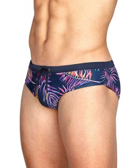 Briefs Swimwear Men Sexy Swimsuits Swim Briefs Bikini Board Surf Shorts - Colorsleaf - CS19DDZ285A