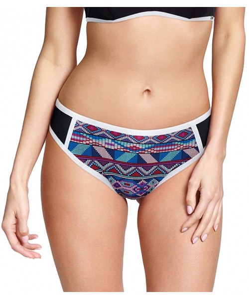 Tankinis Ayanna Classic Swim Pant SW1286 (Blue Multi) - Blue Multi - C818ISYUG27