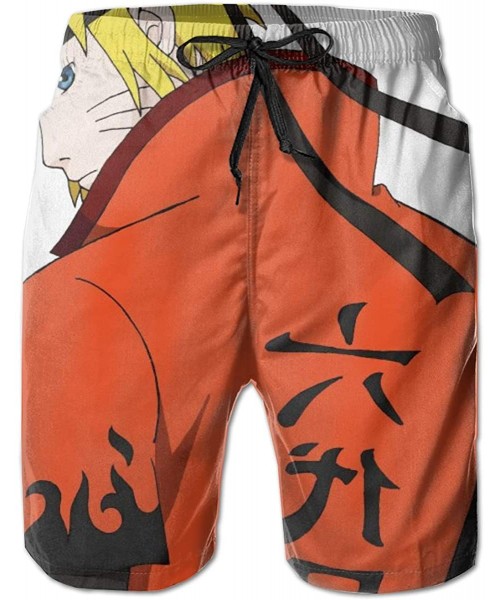 Board Shorts Anime Kakashi Men's Beach Shorts Boardshorts for Swim-Beach. - The Best Naruto 3 - CO19DAKHMCK