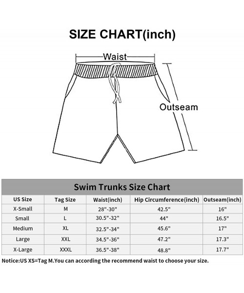 Board Shorts Men's Swim Trunks Quick Dry Beach Swim Shorts with Mesh Liner Bathing Suits - Black Pineapple - CT194MZ0NZZ