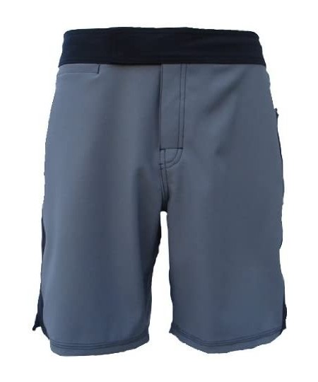 Board Shorts MC03 Men Short Spike_Gray/Black- 4-Way Stretch - CW11C2HV85R