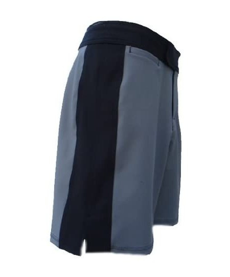 Board Shorts MC03 Men Short Spike_Gray/Black- 4-Way Stretch - CW11C2HV85R