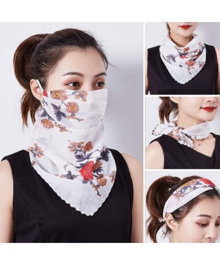 Cover-Ups Women Multifunction Scarves Hairband Head-Wrap Cover Face Sun Shade Dust-Proof Pollen Particles Daily Wear Commute ...