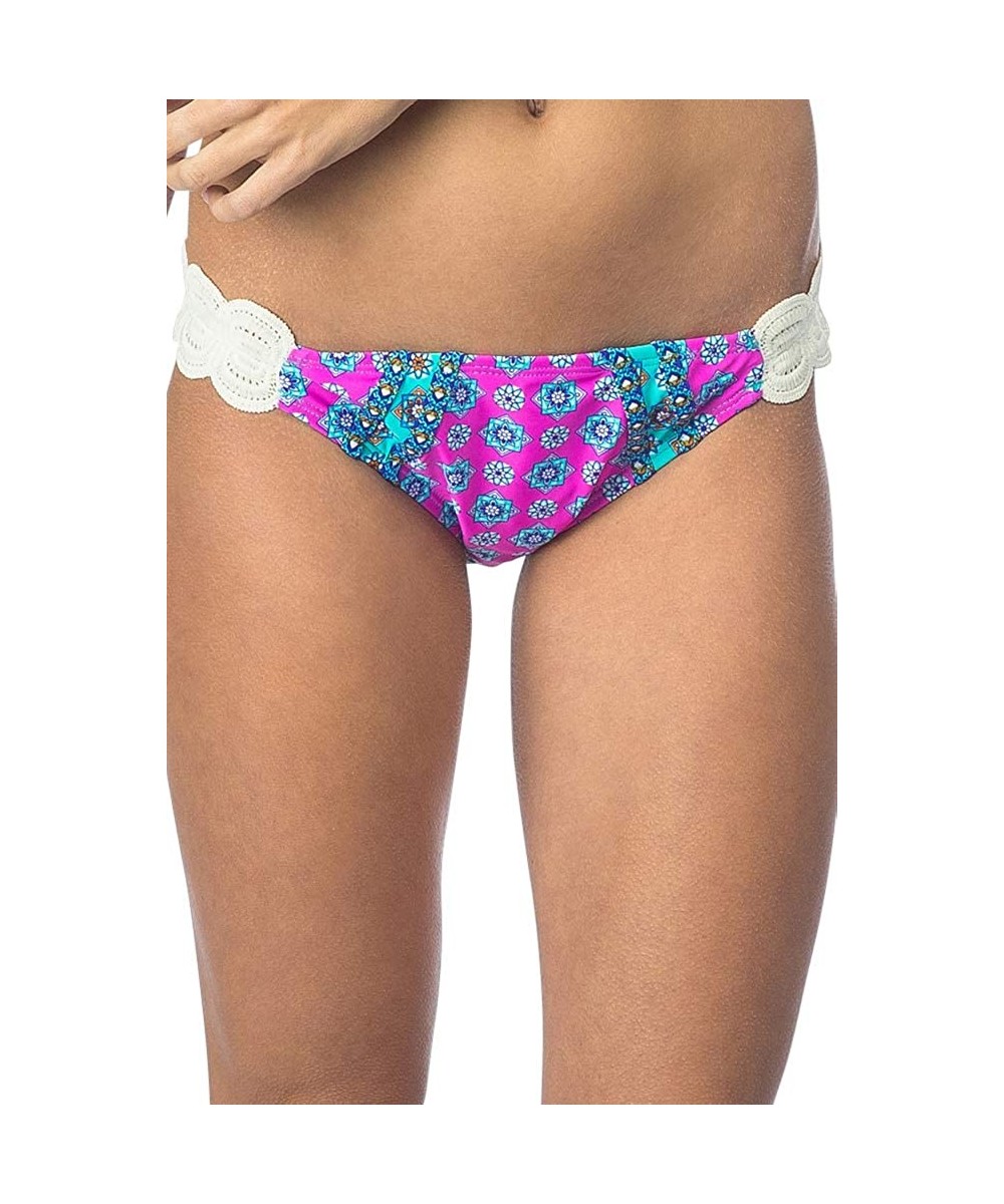 Tankinis Junior's Mix It Up Hipster Bikini Bottom with Crochet Details - Multi - CD12MA042HU