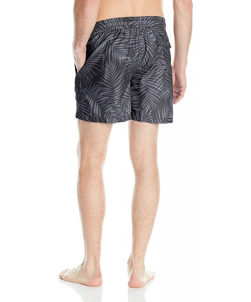 Trunks Men's Monaco Swim Trunks - Palma Black - CI12N31WH8S