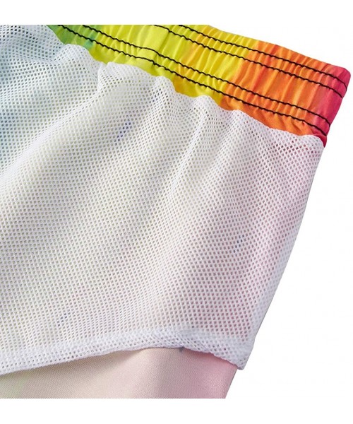 Board Shorts Kids Boys Swim Trunks Mesh Lining Water Resistant Beach Shorts 5-14 Years - Style 8 - C01903889SM